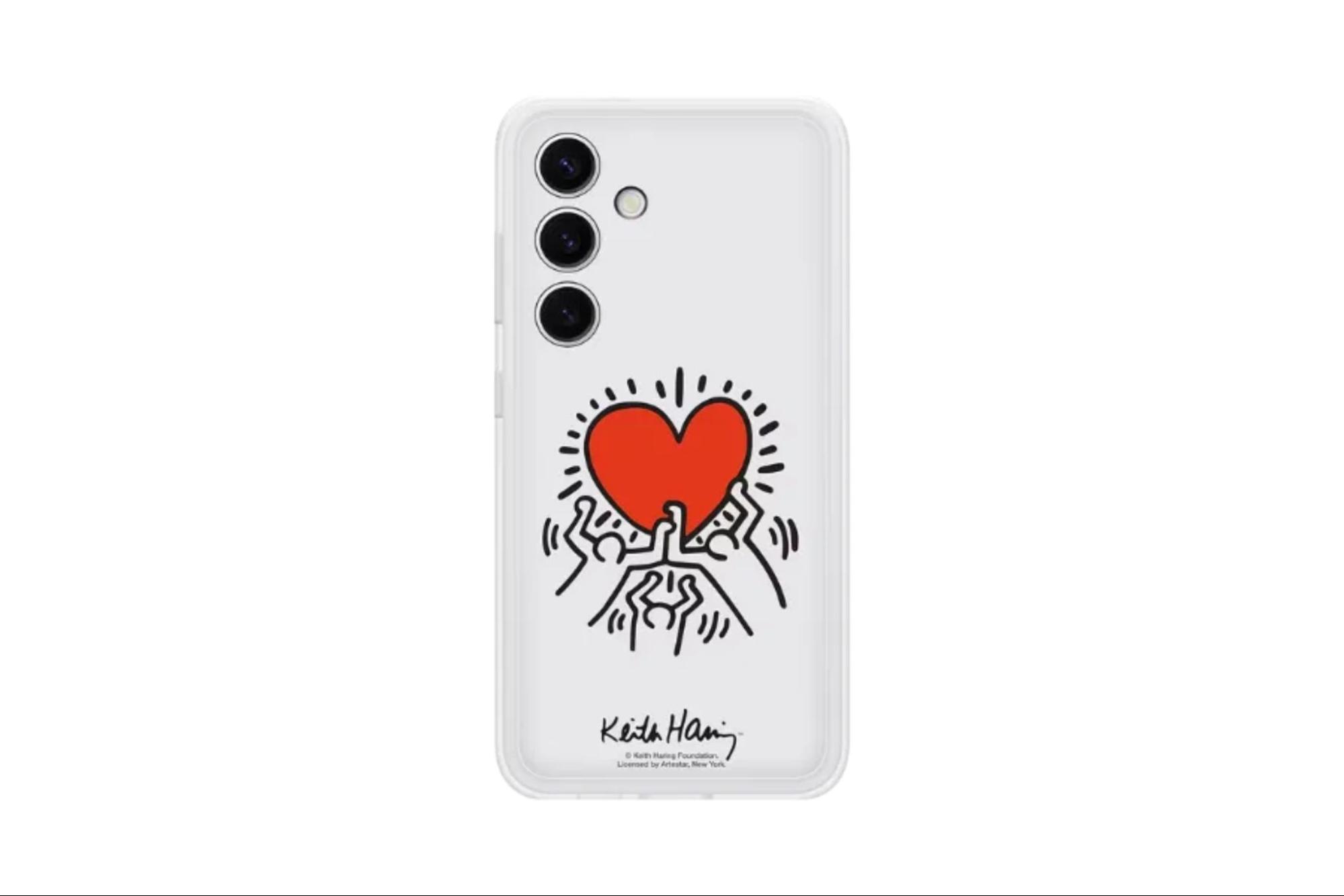 Ốp lưng Samsung Galaxy S24 thông minh màu trắng