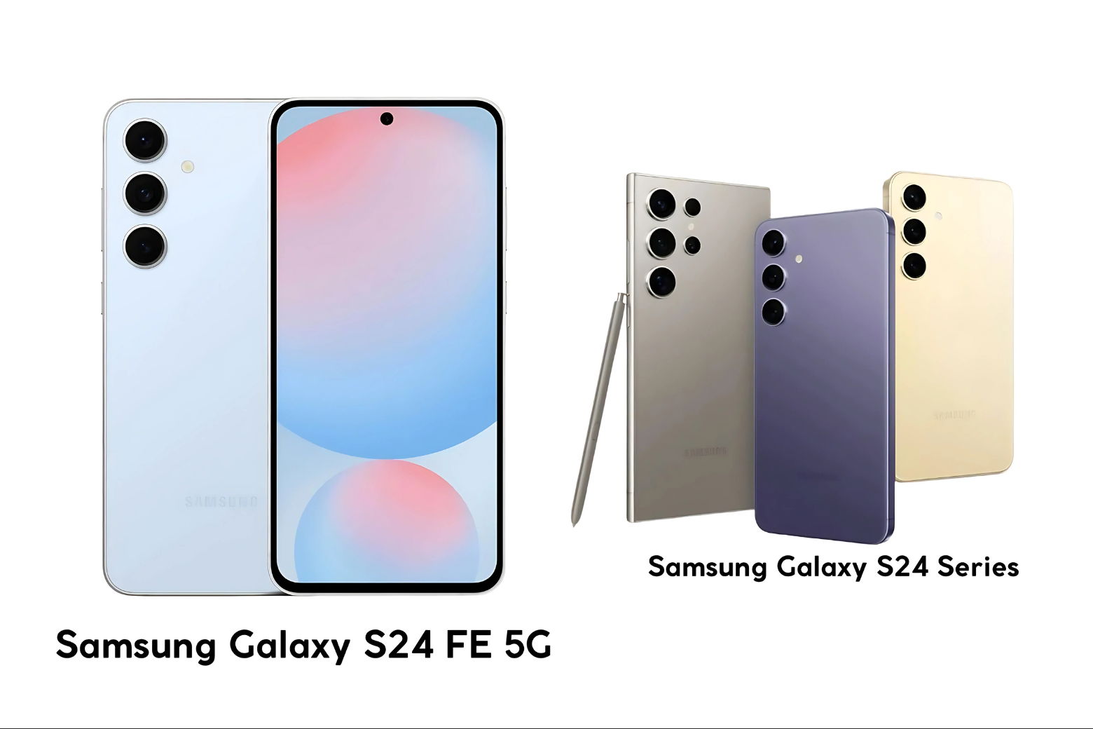 So sánh Samsung S24 FE với các phiên bản còn lại trong Galaxy S24 Series