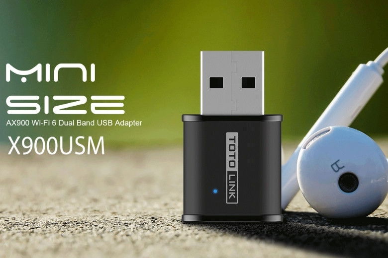 USB Wifi Totolink 6 AX900 X900USM - Sóng khỏe, mạng ổn định