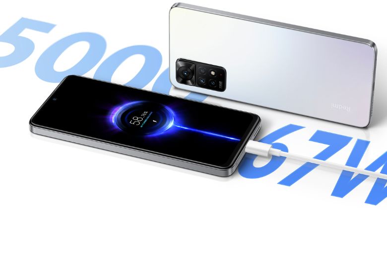 Pin lớn 5000mAh, sạc nhanh 67W