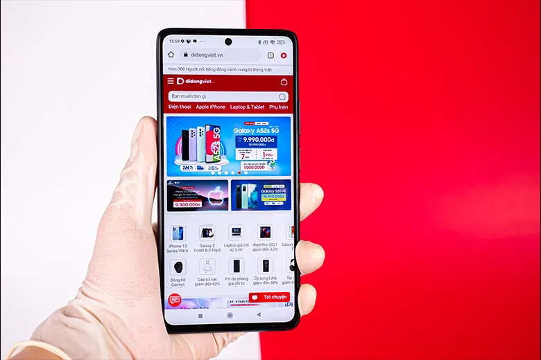 Hiệu năng mạnh mẽ với MediaTek Dimensity 1200-Ultra 5G