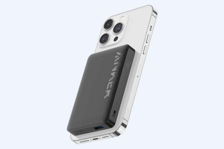 Pin sạc dự phòng Anker 334 PowerCore 1A1C 7.5W 10.000mAh A1642 - Sạc không dây từ tính, gắn là khớp, sạc là chạy