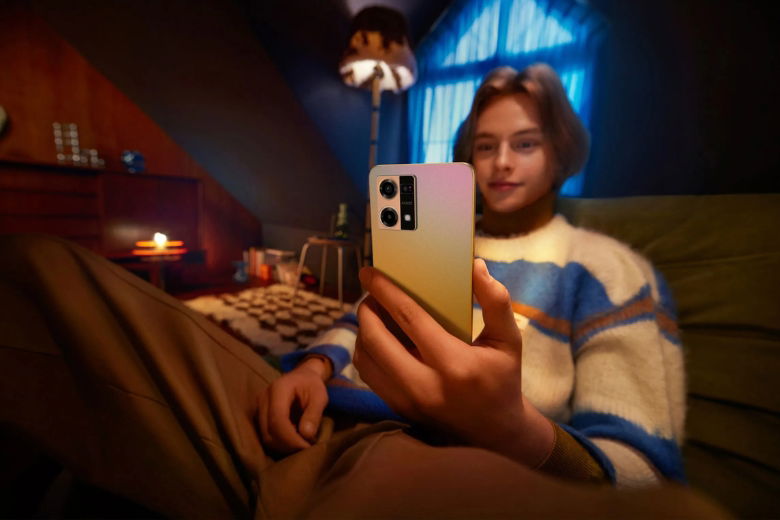 ColorOS OPPO Reno8 bảo mật