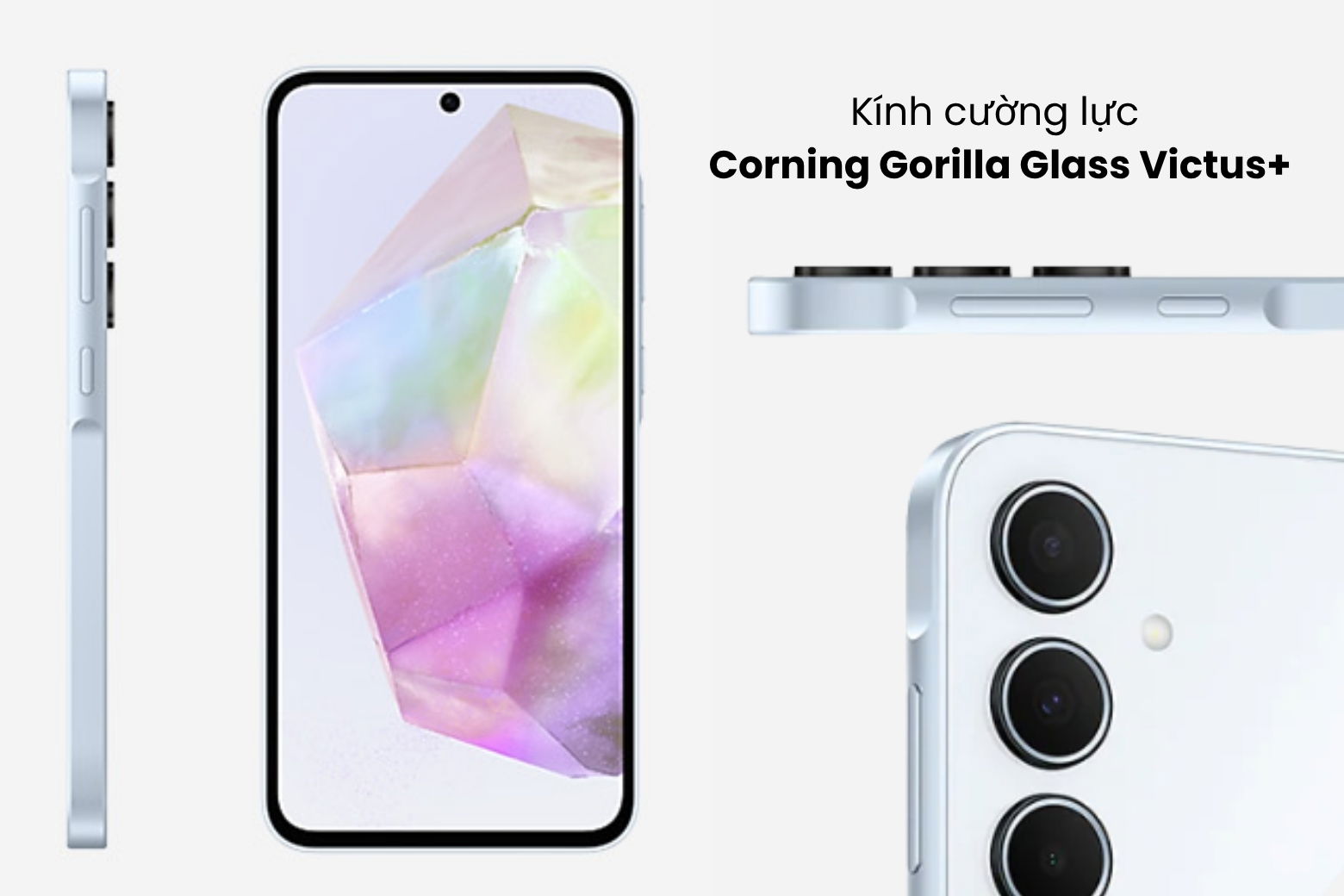 Thiết kế cao cấp với chuẩn kháng nước IP67