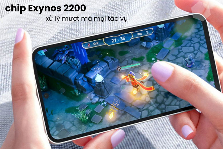 Chip Exynos 2200 lướt web mượt mà, chơi game đồ họa cao