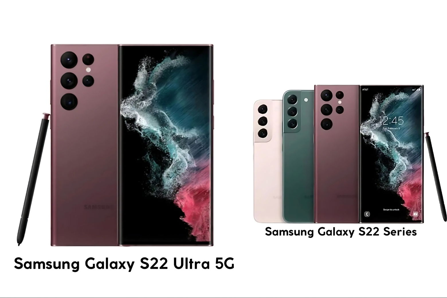 So sánh Samsung S22 Ultra với các phiên bản còn lại trong Galaxy S22 Series