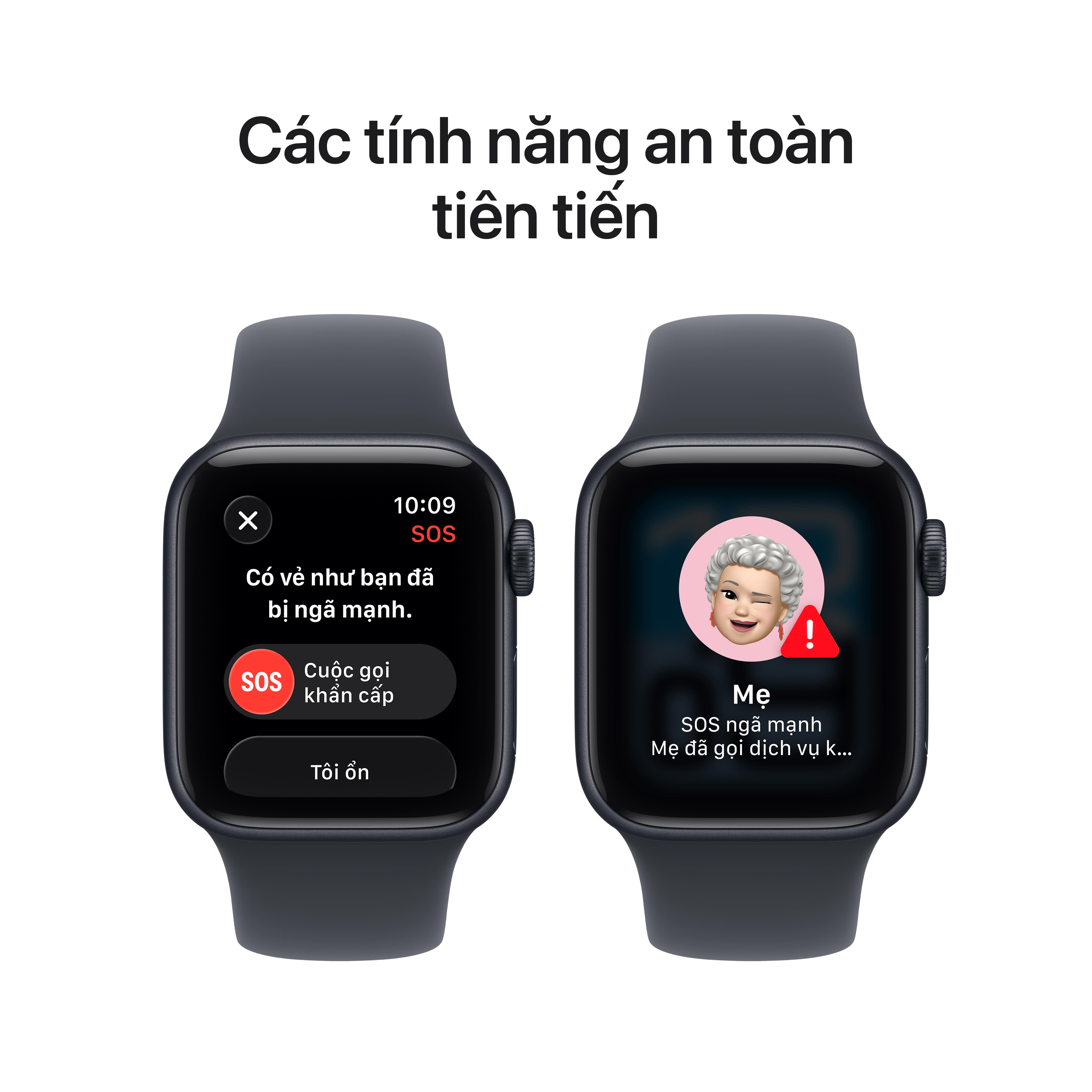APPLE WATCH SE 3 2025 GPS 44MM NHÔM DÂY CAO SU (CTY)