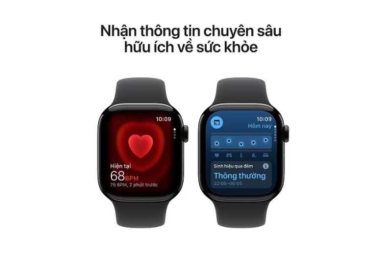 Apple Watch Series 11 42mm (GPS) Viền nhôm - Dây cao su