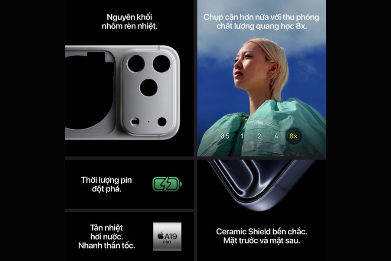 iPhone 17 Pro Max 256GB Chính Hãng tổng quát