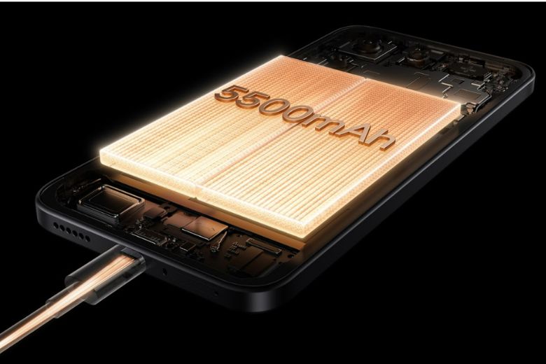 Xiaomi 15T sở hữu viên pin có dung lượng lên đến 5500mAh