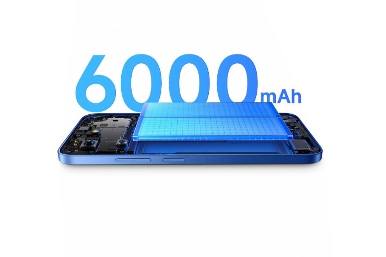Xiaomi Redmi 15C dung lượng pin 6000mAh 