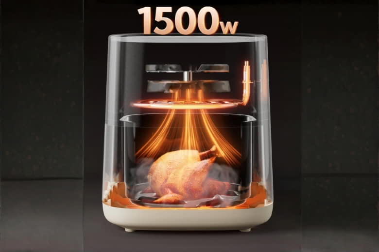 Nồi chiên không dầu 5L Bear QZG-J15M1