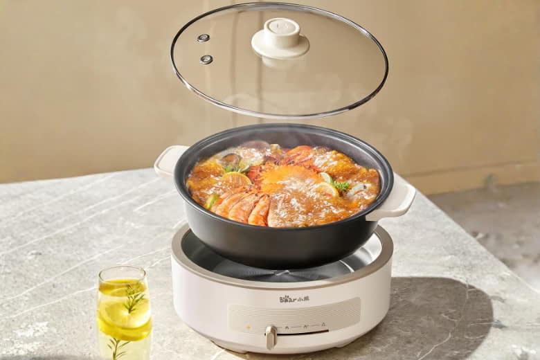 Nồi điện đa năng Bear DHG-C40V2