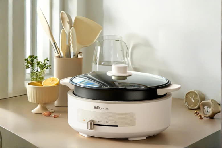 Nồi điện đa năng Bear DHG-C40V2