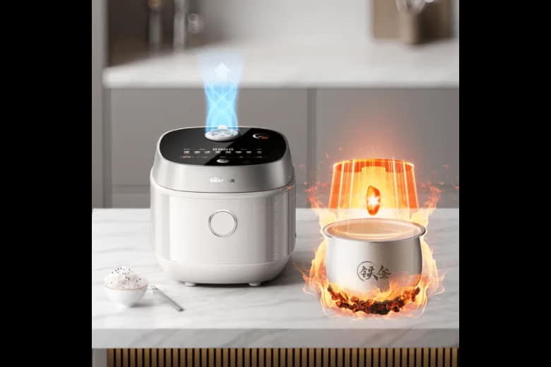 Nồi cơm điện 4L (1.5L VN) 800W Bear RC-4H40Y (DFB-J40Q5)