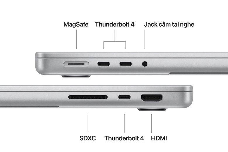 MacBook Pro 2025 14 inch M5 16GB/1TB cổng kết nối đa dạng