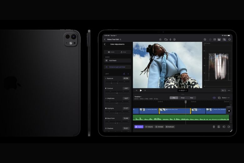 iPad Pro M5 11 inch 512GB WiFi 5G camera chuyên nghiệp