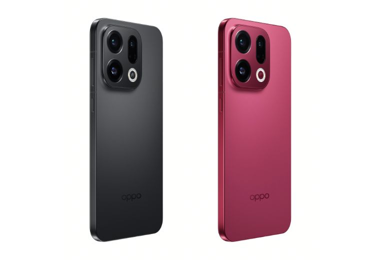 OPPO Find X9 512GB gồm 2 màu đen và đỏ