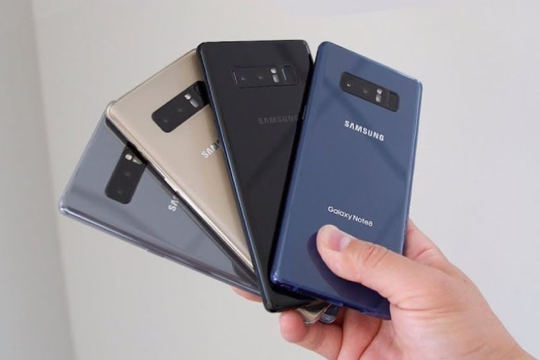 Galaxy Note 8 đa dạng màu sắc