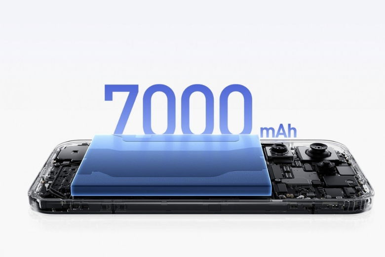Xiaomi 17 pin 7000mAh và sạc nhanh 100W