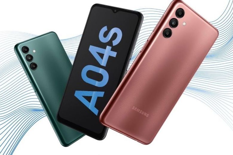 Samsung Galaxy A04s 64GB thiết kế mỏng nhẹ