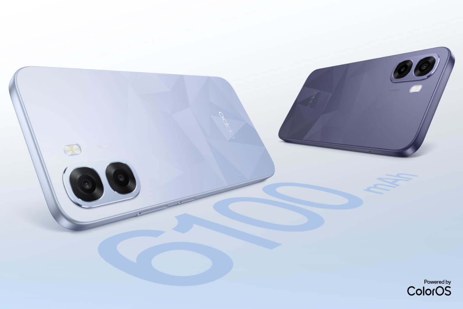 OPPO A6t có 2 phiên bản Tím và Xanh