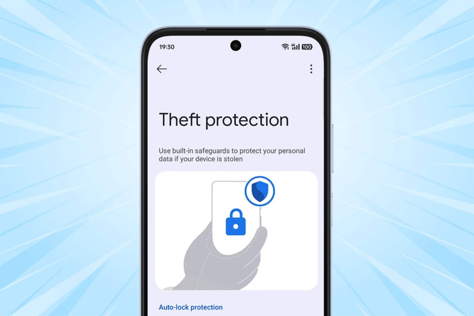 Theft Protection trên OPPO A6t là tấm khiên bảo mật cho các dữ liệu quan trọng