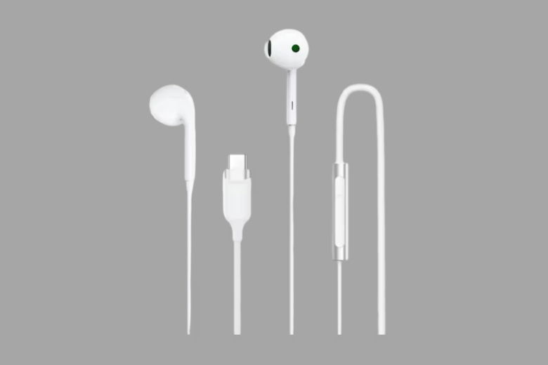 Tai nghe có dây Type-C ACEFAST L7 màu Trắng thiết kế