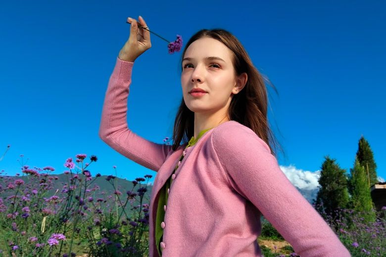 Camera OPPO A6t 4/128GB 13MP với AI hỗ trợ chụp chân dung đẹp