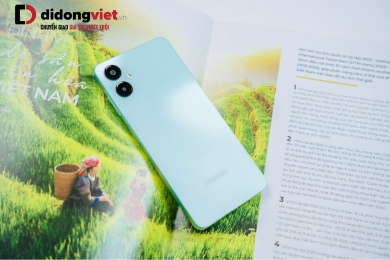 Samsung Galaxy A06 5G 128GB Chính Hãng (BHĐT) thiết kế mỏng nhẹ và tinh tế