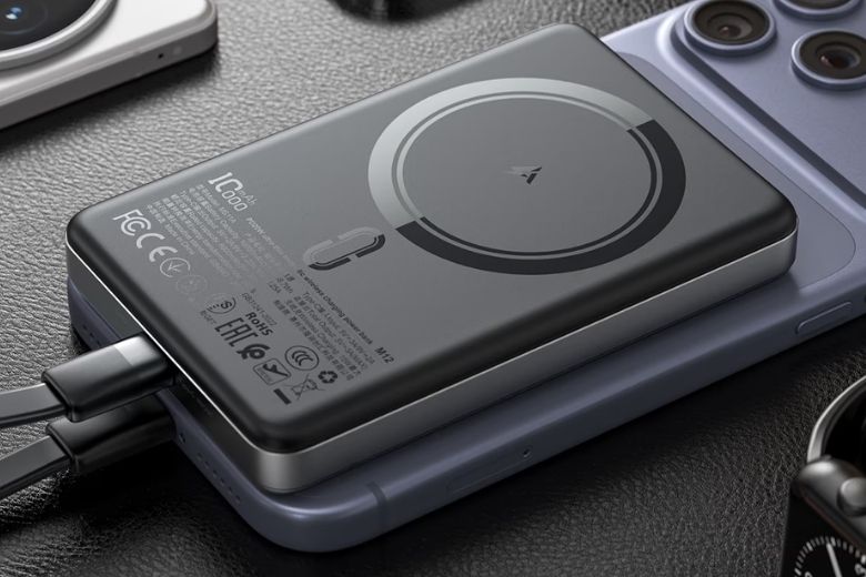 Pin sạc dự phòng Acefast 20W 10.000mAh MagSafe M12 dung lượng pin lớn