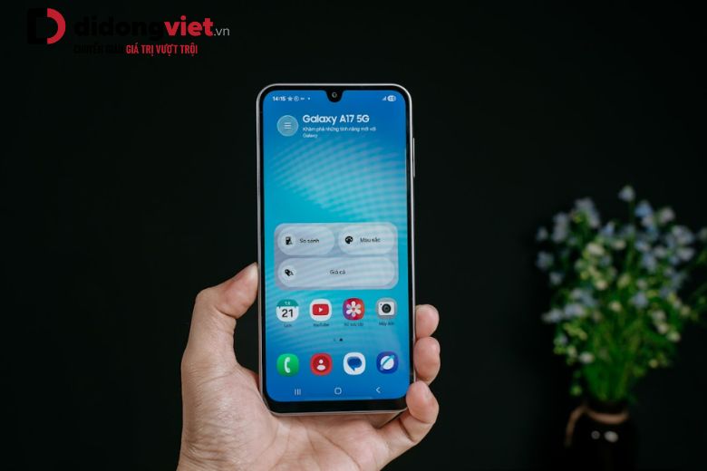 Samsung Galaxy A17 LTE 128GB Chính Hãng (BHĐT) màn hình hiển thị rộng rãi