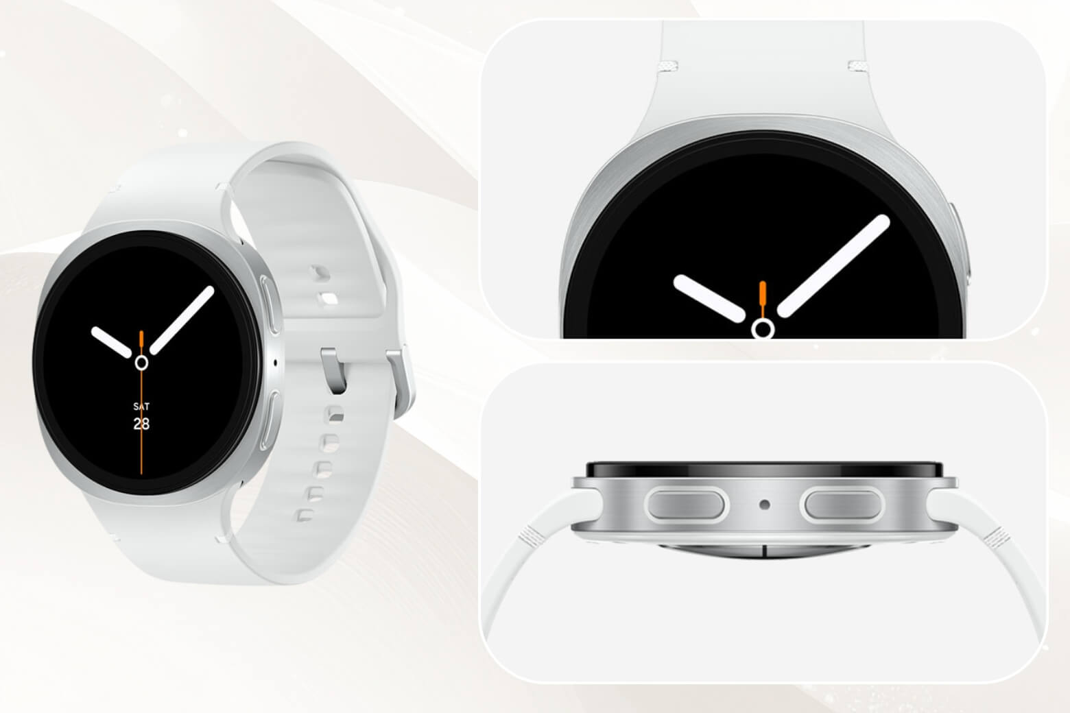 Samsung Galaxy Watch8 với thiết kế Cushion siêu mỏng nhẹ