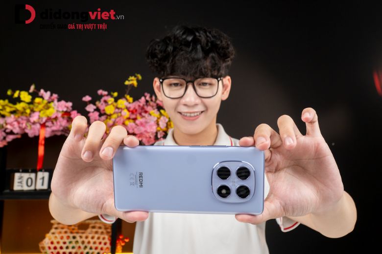 Xiaomi Redmi Note 15 Chính Hãng thiết kế hiện đại, mỏng nhẹ