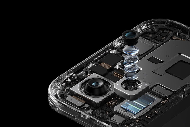 realme Neo8 cụm camera ba ống kính chụp ảnh