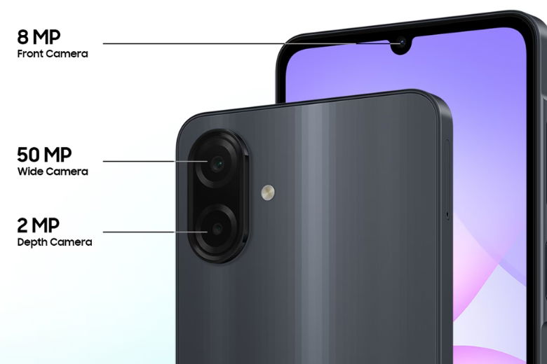 Samsung Galaxy A07 256GB cụm camera 50MP
