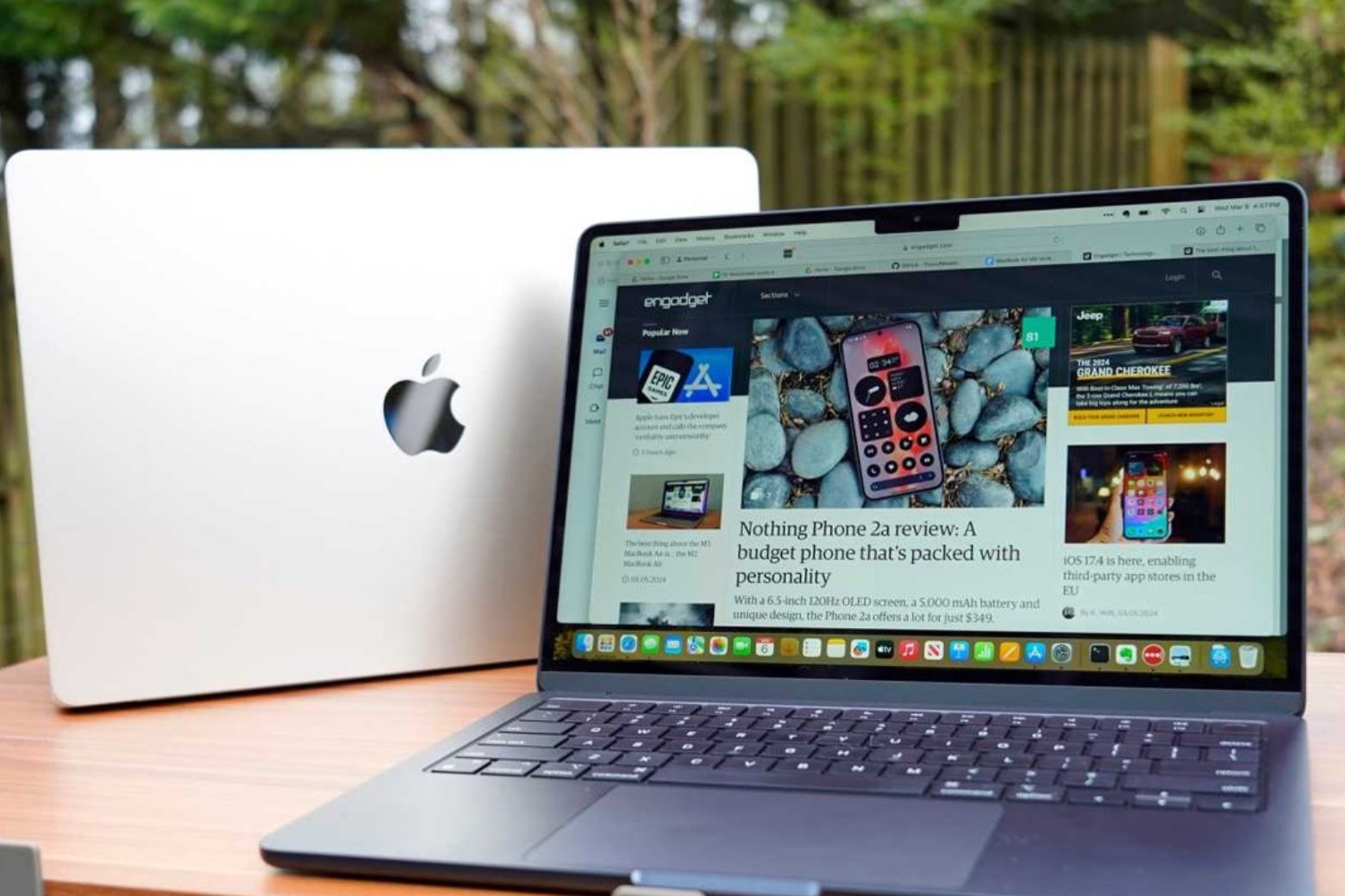 MacBook Air M3 15 inch 8GB/256GB cũ hiệu năng mạnh mẽ