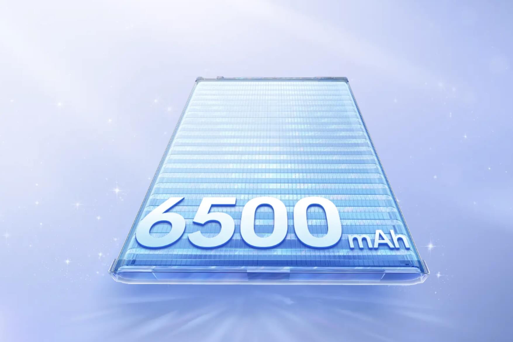 Dung lượng pin lên đến 6.500mAh và công nghệ sạc nhanh trong vòng 50 phút