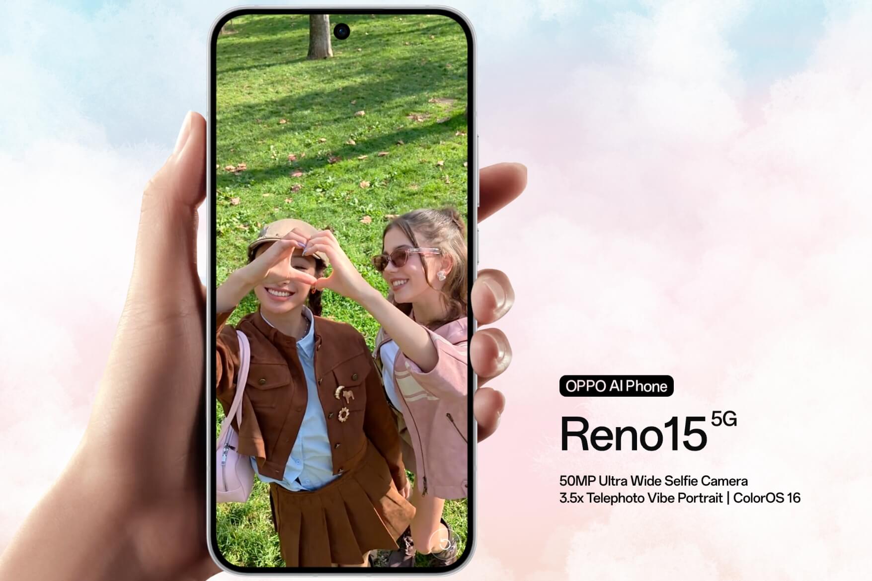 OPPO Reno15 5G là một gương mặt đáng mong chờ đầu năm 2026