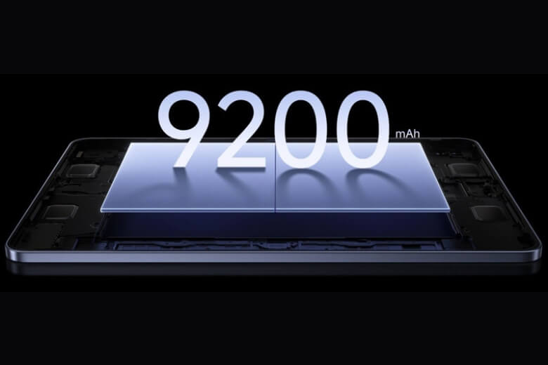 Xiaomi Pad 8 Pro pin 9200mAh sạc nhanh 67W
