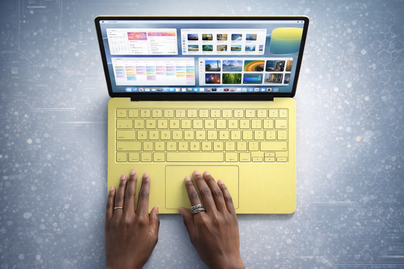 MacBook Neo—Touch ID, mã hóa dữ liệu, bảo vệ quyền riêng tư toàn diện.