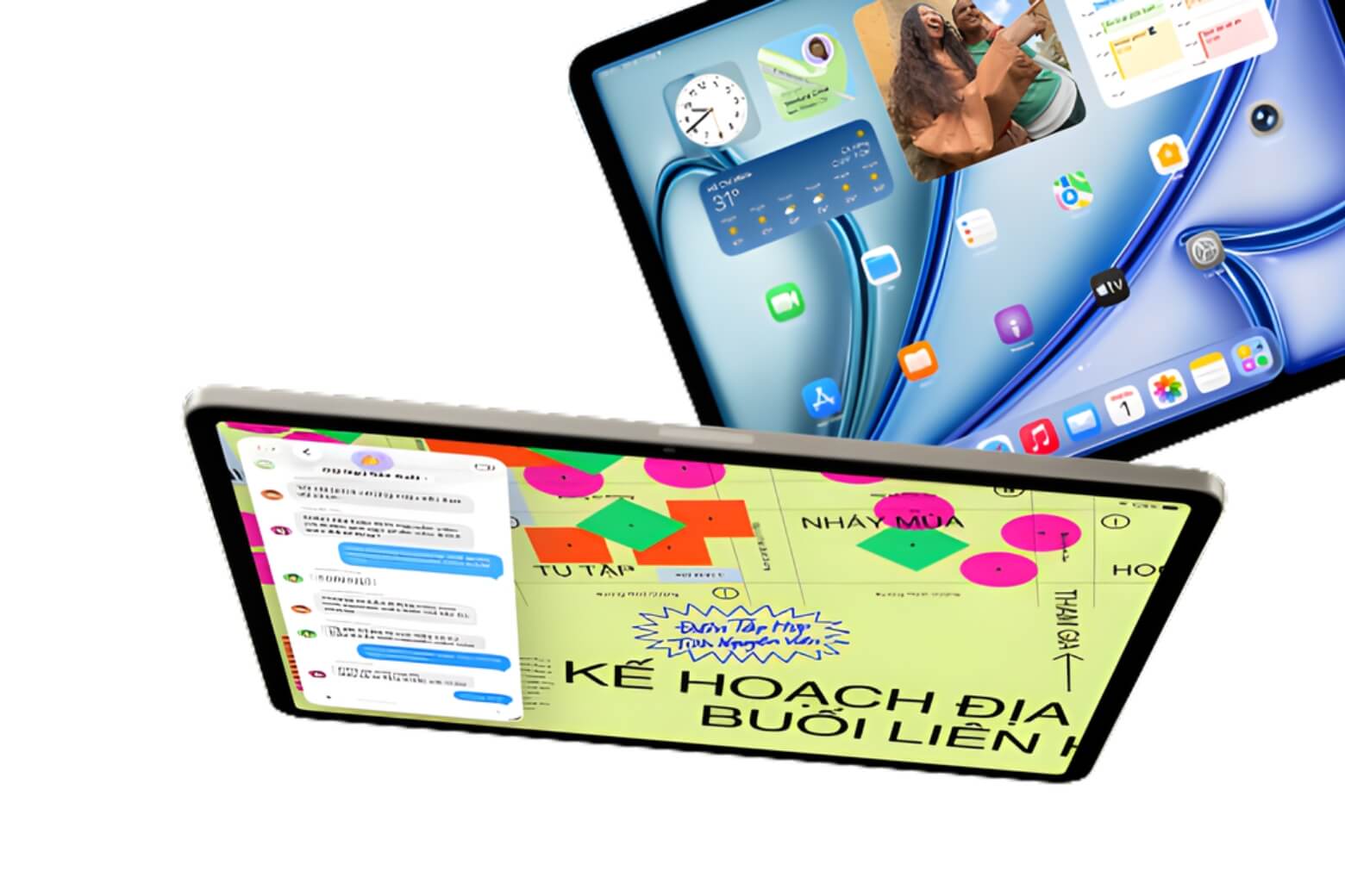 iPad Air M4 11 inch 128GB WiFi + 5G thiết kế mỏng nhẹ 