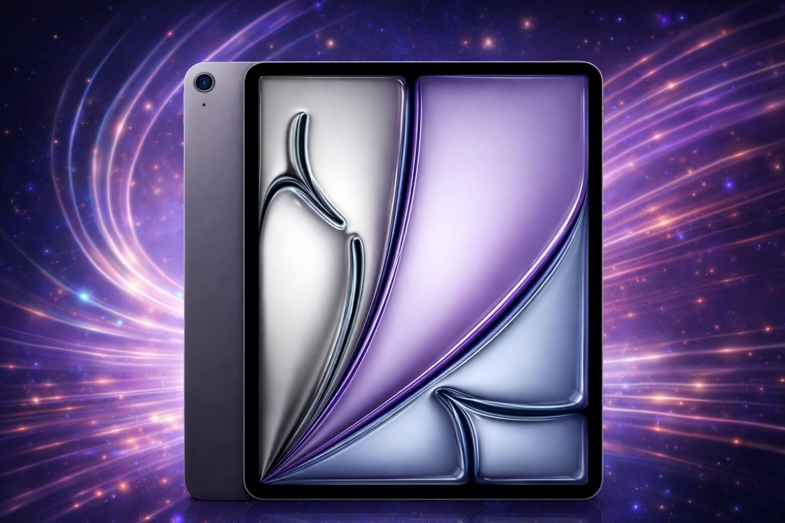 Màn hình Liquid Retina 13" iPad Air M4 với độ phân giải 2732 x 2048 pixels, độ sáng 600 nits