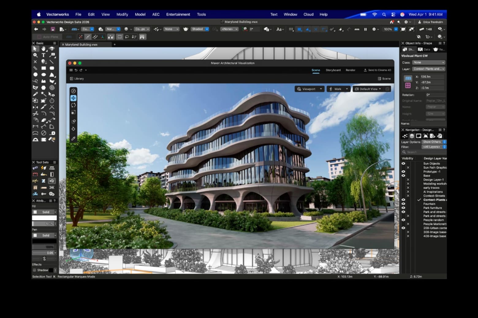 Màn hình Liquid Retina XDR chuẩn màu chuyên nghiệp