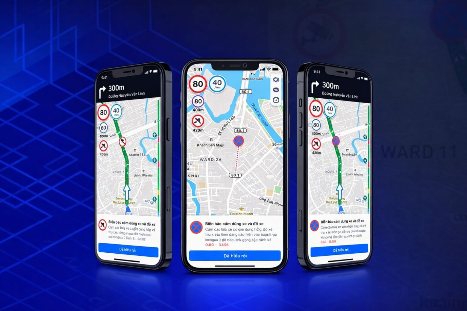 Vietmap Live Pro 2 năm trang bị dẫn đường thông minh, cảnh báo camera phạt nguội, biển báo cấm