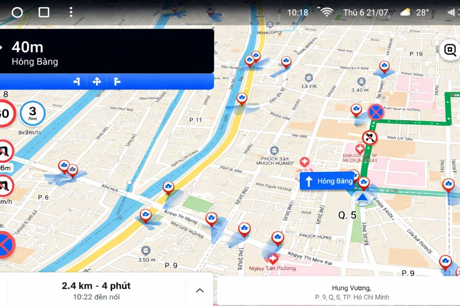 Vietmap Live Pro hỗ trợ tìm kiếm địa điểm, chia sẻ vị trí và xây dựng cộng đồng tài xế an toàn