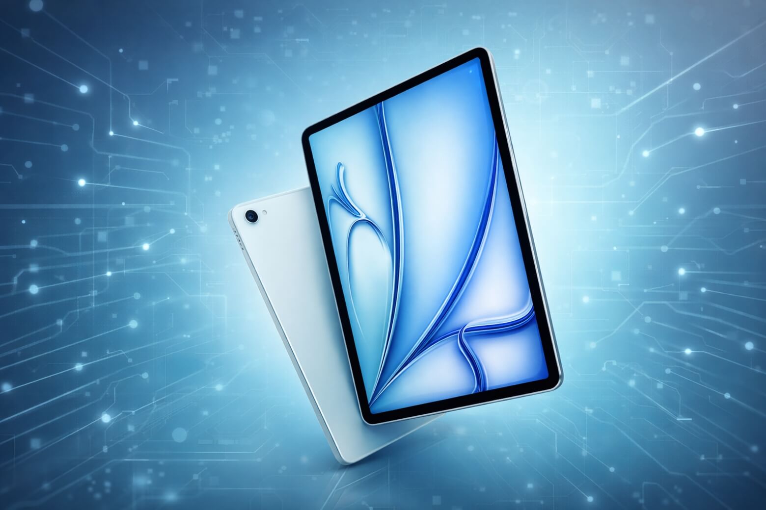 iPad Air M4 11 inch được chế tạo từ nhôm tái chế 100%, nặng chỉ 464 gram, dày 6.1 mm