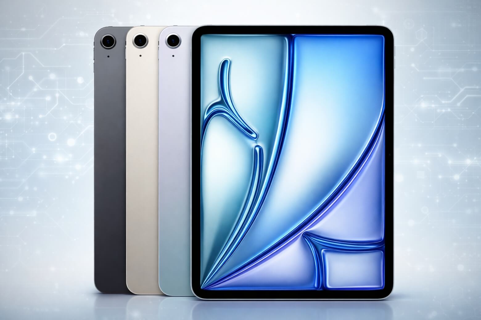 Màn hình Liquid Retina 11 inch của iPad Air M4 với độ phân giải 2360 x 1640 pixels