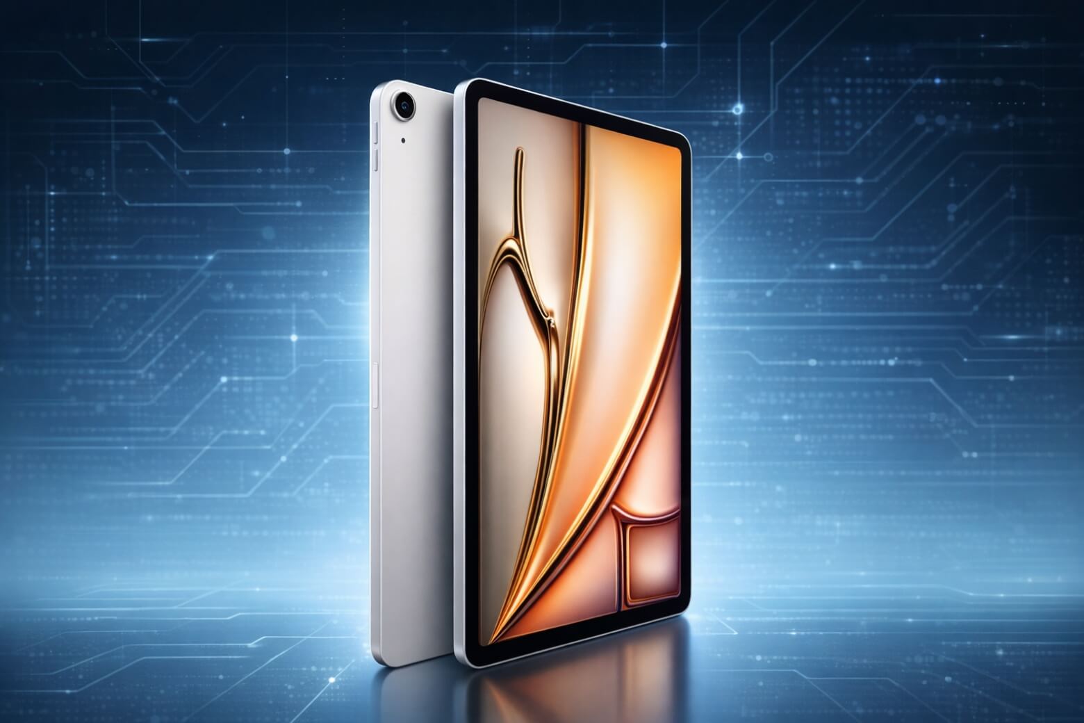 iPad Air M4 11" 512GB WiFi trang bị chip mạng Apple N1 với Wi-Fi 7 (802.11be) nhanh gấp 2-3 lần Wi-Fi 6