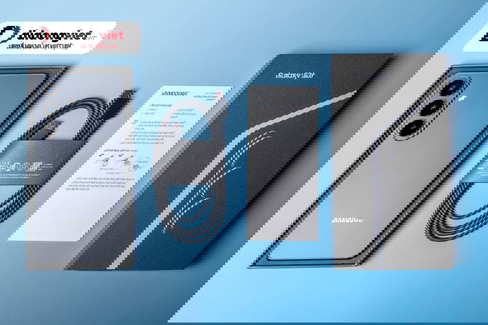 Samsung Galaxy S26 512GB chính thức ra mắt ngày 26/02/2026 với vi xử lý Exynos 2600 (2nm) và hệ thống Galaxy AI trên Android 16